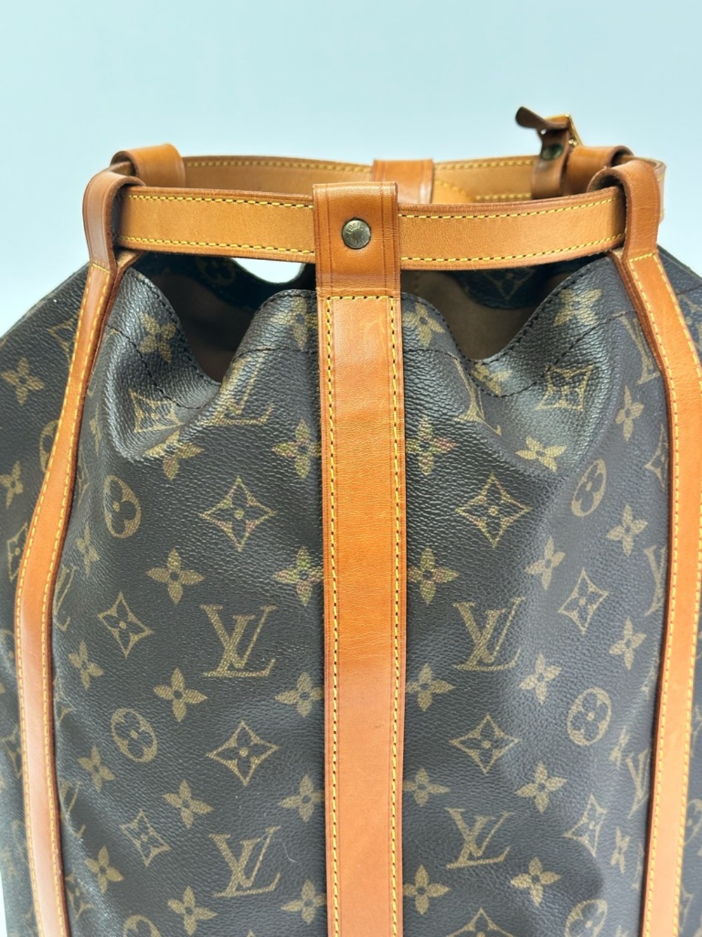 Louis Vuitton LV Brown GM Monogram Travel Duffel Backpack Cabin Friendly France - Picture 2 of 16